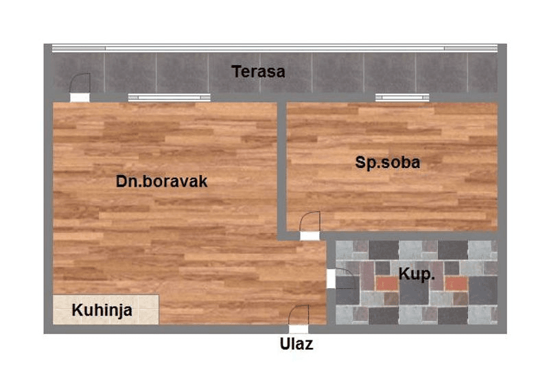 Izgradnja na Telepu, završetak maj 2025. -41m2 