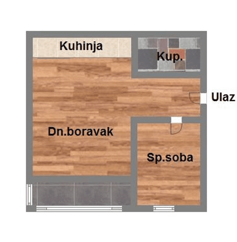 Izuzetna izgradnja na mirnoj i lepoj lolaciji! -42m2