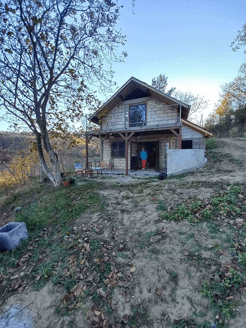 Vikend kuca u Starom Slankamenu,pogled na Dunav