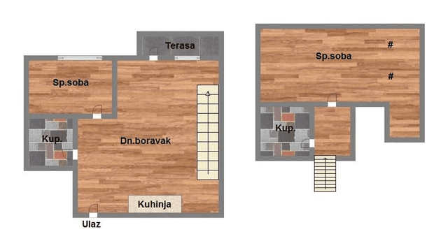 Trosoban - 64m2 - Nova Detelinara!