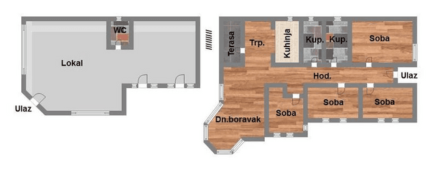 Kuća u Rumi 330 m2