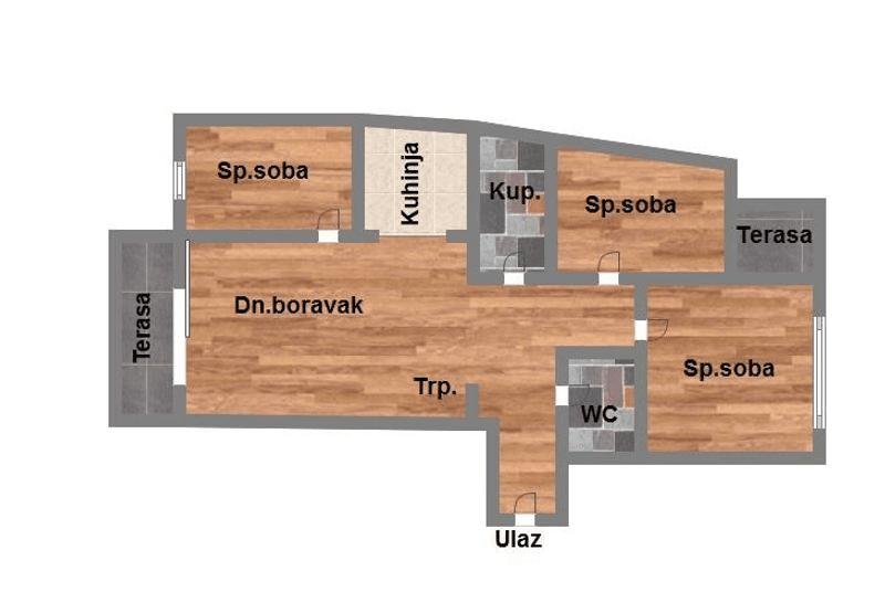 TOP LOKACIJA, fenomenalan kvalitet gradnje -83m2 