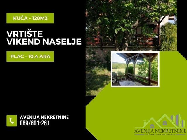 Kuća, Vrtište, Vikend naselje, 120m2