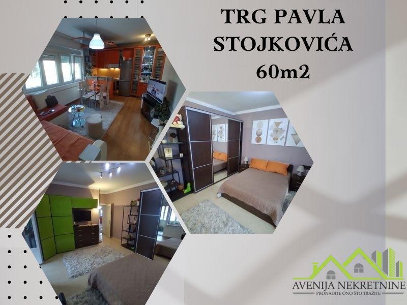 Stan, Trg Pavla Stojkovića, 60m2