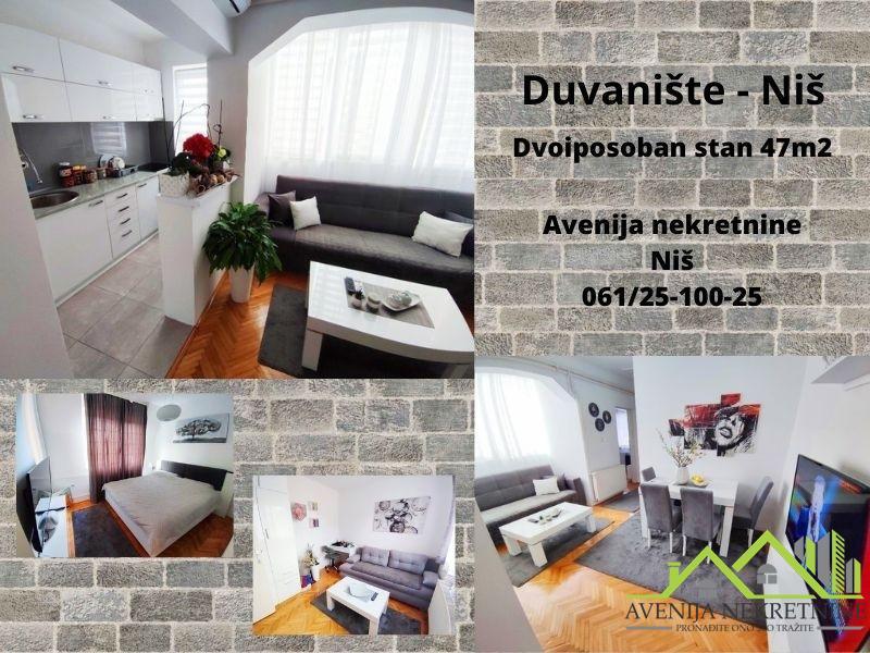 Dvoiposoban stan 47m2 Duvanište Niš