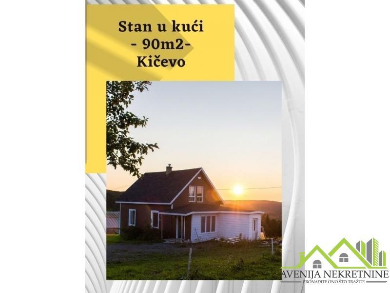 Niš - stan u kući - Kičevo 90 m2