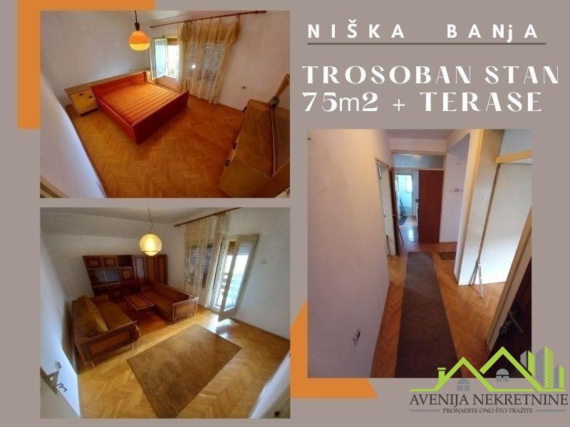 Na prodaju stan – NIŠKA BANJA – 75m2