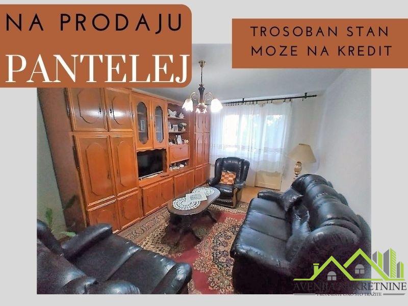 Stan, Pantelej, 71m2, Može na kredit