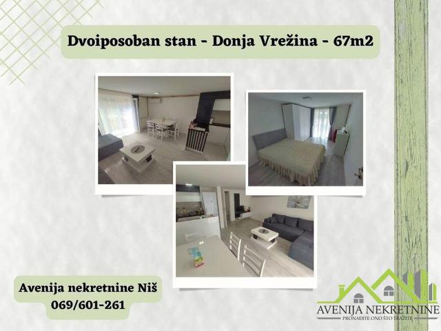 Dvoiposoban stan, Donja Vrežina, 67m2