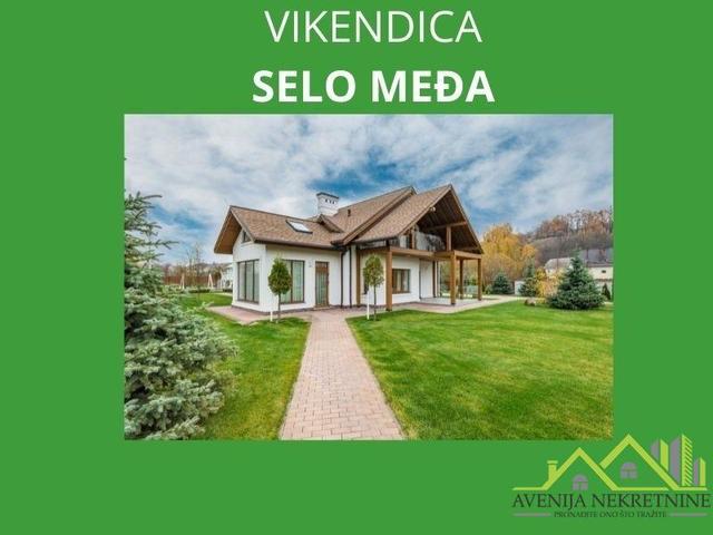 VIKENDICA - SELO MEĐA - 100m2 + 14 ARI PLAC