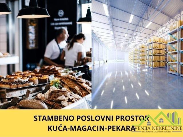 Stambeno poslovni prostor, Kuća, Magacin, Pekara