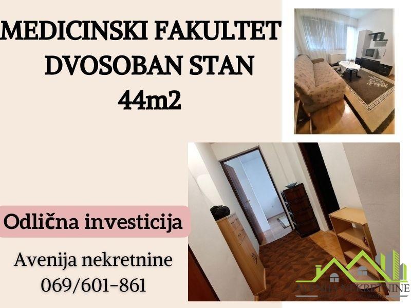 Stan 44m2 - Prodaja - Medicinski fakultet - 68500 eura