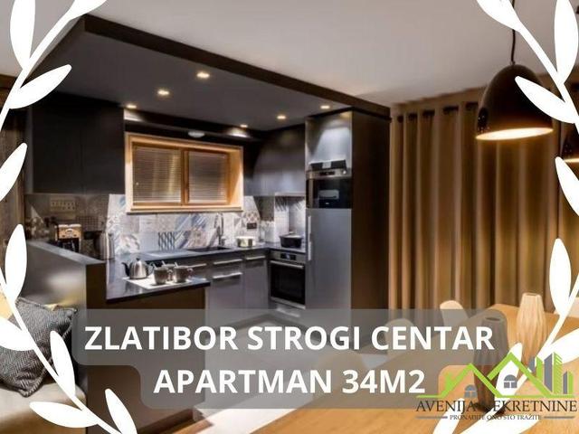 LUX APARTMAN 34M2 STROGI CENTAR ZLATIBORA