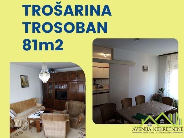 NIŠ - TROŠARINA - TROSOBAN - 81 m2