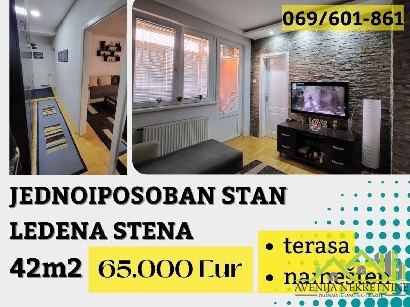 Stan 42m2, Top Ponuda , Namešten stan, Ledena Stena