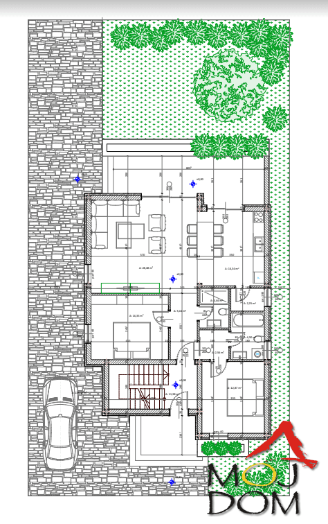 Kuca,NOVI SAD,ADICE,kv: 200, € 226600, ID: 3003457