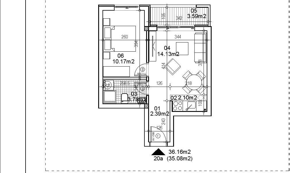 Stan,NOVI SAD,TELEP,kv: 32.12, € 69500, ID: 1039691