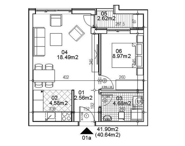 Stan,NOVI SAD,TELEP,kv: 40.77, € 88200, ID: 1039678