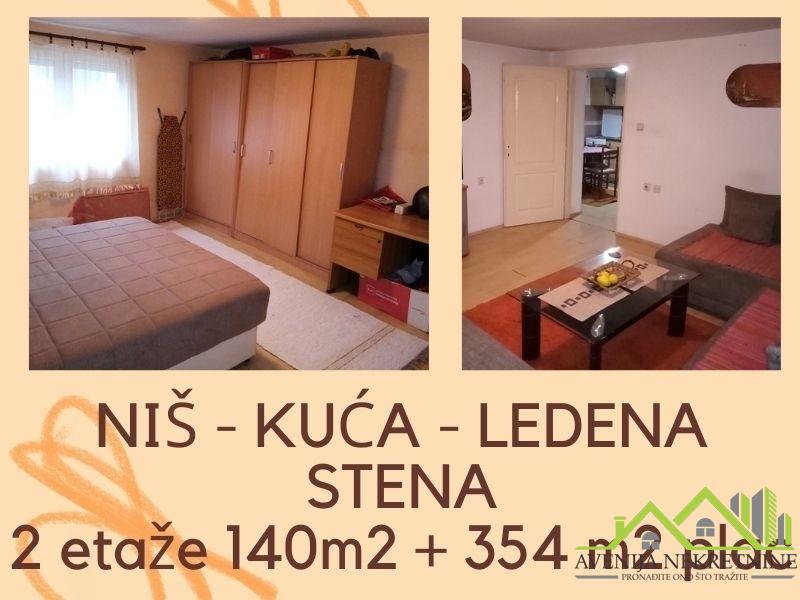 NIŠ - KUĆA - LEDENA STENA - 140 m2 + 354 PLAC